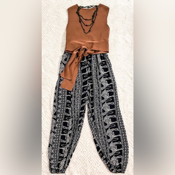 Heram Summer Pants jogger oversized pants bell pants Size Small - Picture 3 of 12